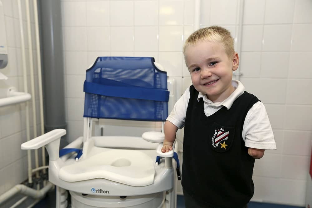 paediatric toileting technology,  Clos-o-Mat, toilet, disabled children, elderly people