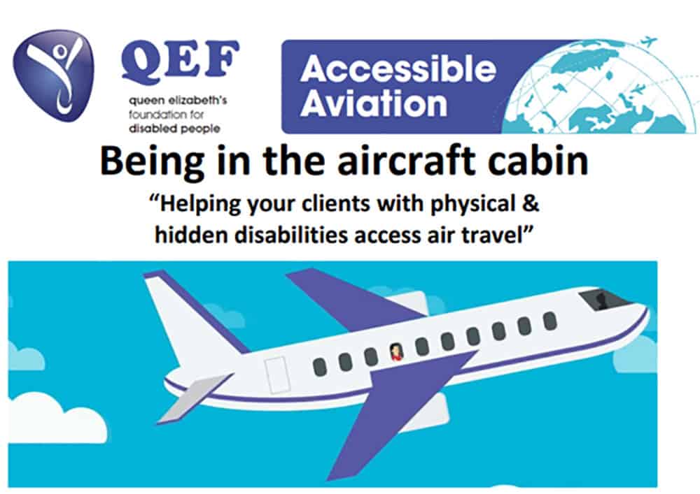 QEF Being in the aircraft cabin image
