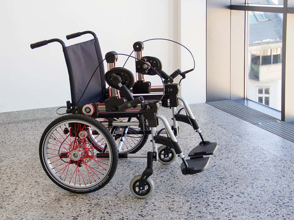 Wheelchair handrim alternative image