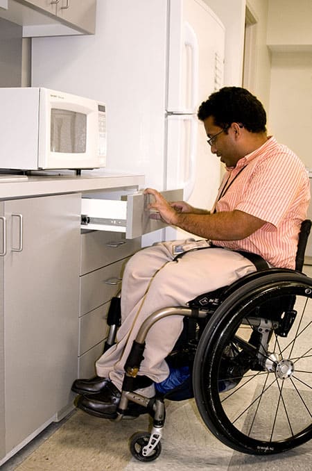 wheelchair user image