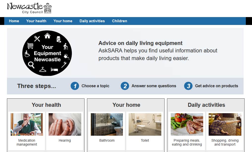 DLF AskSARA tool image