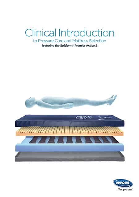 Invacare Clinical Introduction to Pressure Care and Mattress Selection guide image