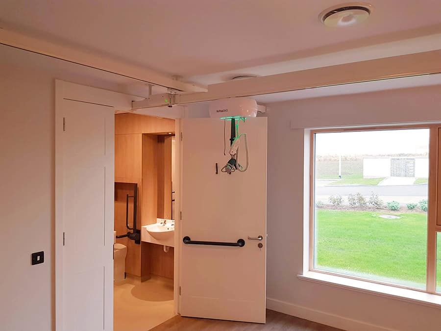 Innova overhead hoist systems at the St Peters House care home image