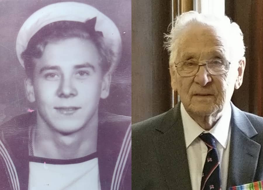 Kenneth Foster in 1945 and 2017