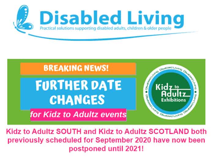 Kidz to Adultz South and Scotland new dates image