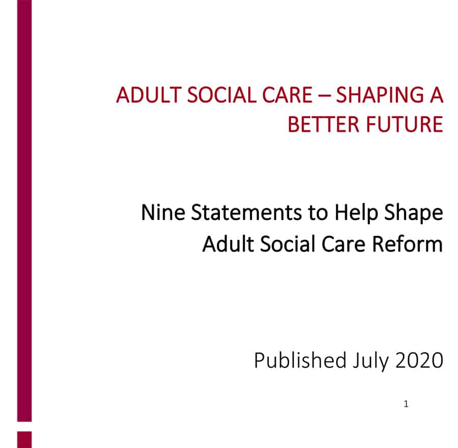 ADASS social care reform image