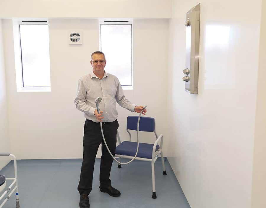 Gainsborough Specialist Bathrooms completes highly specialist G360 wet rooms at NHS Welland Centre image