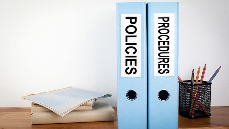 policies and procedures image