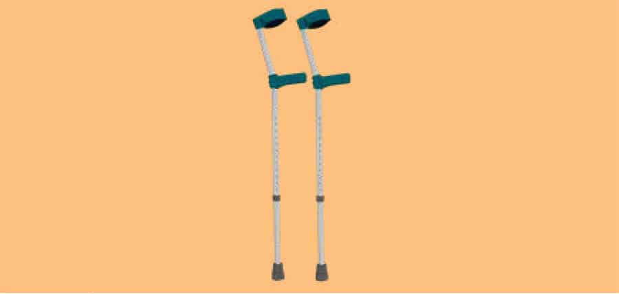 Elbow crutches image