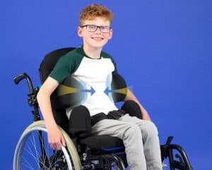 Paediatric wheelchair user image