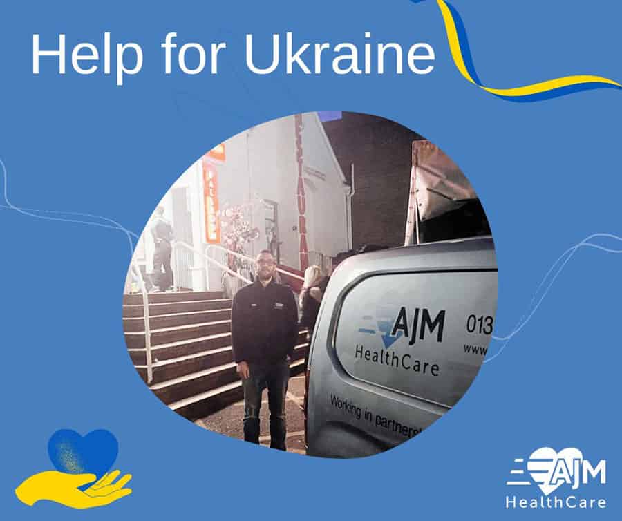 AJM Healthcare support for Ukraine image