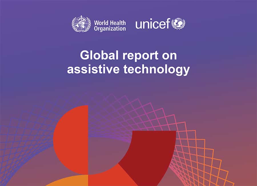 WHO and UNICEF global assistive technology report image