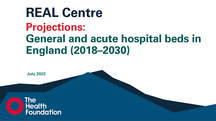 Health Foundation Projections: General and acute hospital beds in England (2018–2030) research image