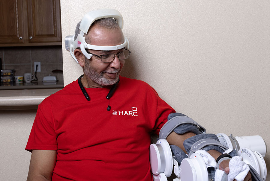 University of Houston stroke rehab device image