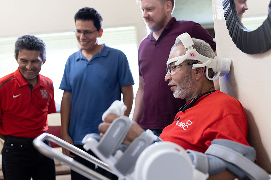 University of Houston stroke rehab device image