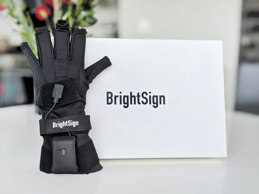 BrightSign smart glove image