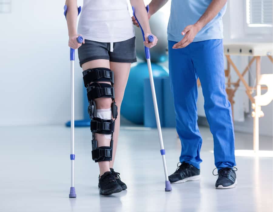 Crutches image