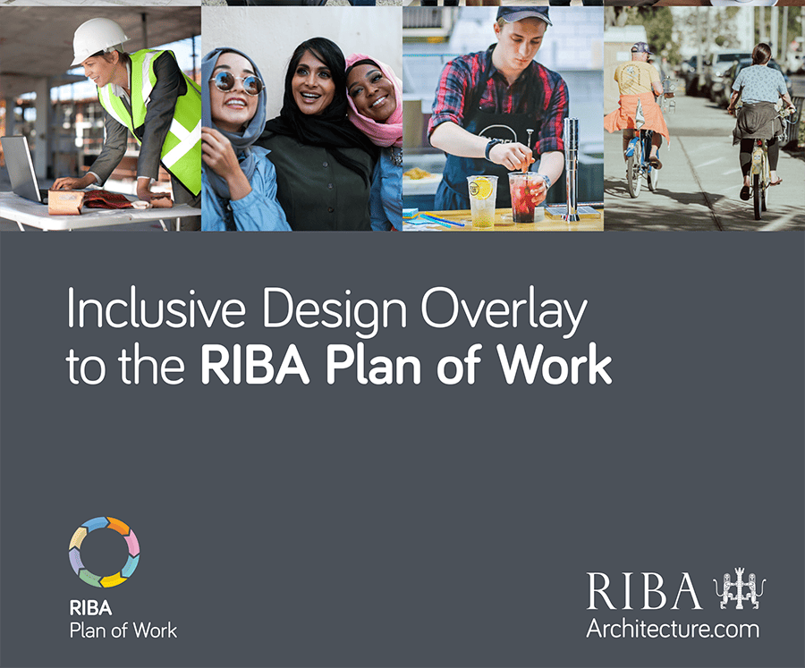 Inclusive Design Overlay to the RIBA Plan of Work image