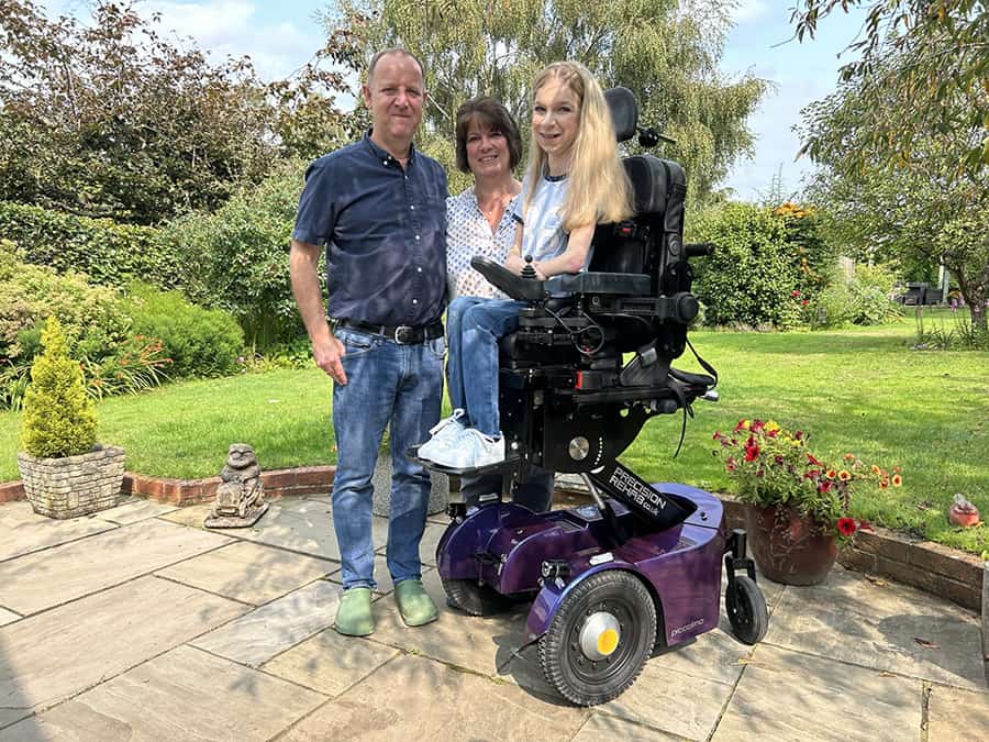 Precision Rehab Sophie with Piccolino powerchair image